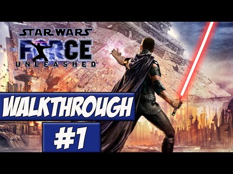 Star Wars: The Force Unleashed - Walkthrough Ep.1 w/Angel - Darth Vader!