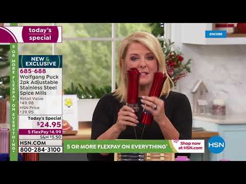 HSN | Kitchen Gifts featuring Chef Wolfgang Puck 12.17.2019 - 04 AM