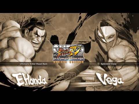 Vega ( Mikey198903 ) Vs E.Honda ( Cho Ball ) 1080p Arcade Edition 2012 PC Online Match