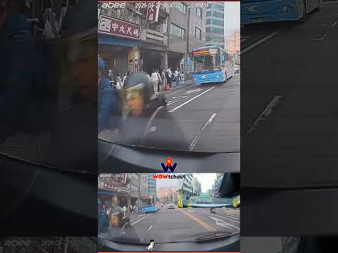 【車禍影片】再鑽啊！（2026.04.21 桃園市中壢區延平路