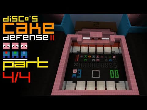 Minecraft Cake Defense II feat. Etho and Dinnerbone - Part 4 of 4
