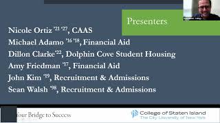 College of Staten Island: Parent Orientation 2026