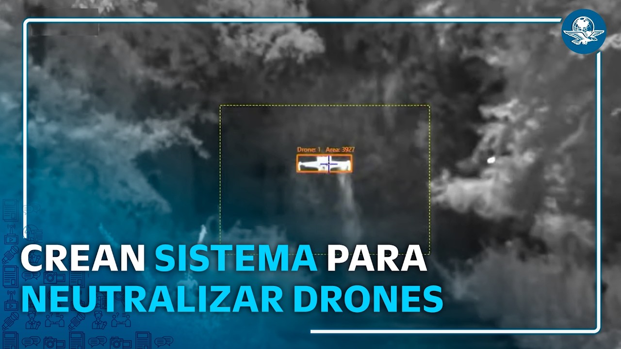 Sistema antidrones usa IA para neutralizar amenazas sin disparar munición