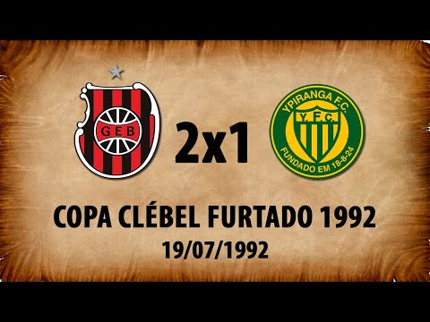 G.E.Brasil 2x1 Ypiranga - Final Copa Clébel Furtado 1992