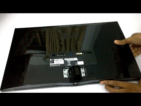 LG LED Monitor Switch Fix - Disassembly