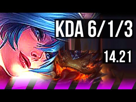 SONA & Taliyah vs TAHM KENCH & Jinx (SUP) | 6/1/3, Rank 14 Sona | NA Grandmaster | 14.21