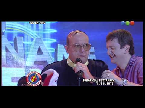Tu cana me suena: suboficial Pettarca "Qué suerte" y se traga el bigote - Peligro Sin Codificar