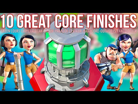 Green Court-Chimera-Titan-Dioxin-Paradox-Centaur-Manticore-Outworks-Fang-Cooker FINISH // BOOM BEACH