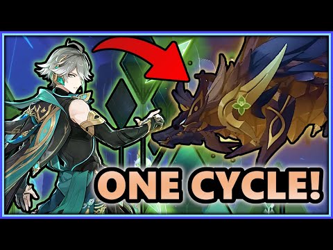 STRONGEST DENDRO TEAM? Alhaitham vs ALL CHAMBERS, 4 star weapons only!