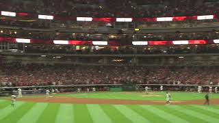 Fans go wild for Jay Bruce 2-run home run (ALDS Game 1 - 2017)