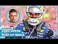 ‘Fantastisch hoe Verstappen Ferrari-tifosi stil kreeg’