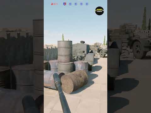 Destroying A13 MK 2 Tank with Grb-39 - Battle Of Tunisia  #battle #gaming #enlisted