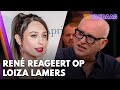 René over Loiza Lamers: 'Ik heb een probleem met reageren op mensen die het programma niet kijken'