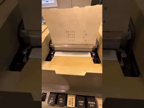 Vintage 1970s Compucorp 445 Statistician Programmable Desktop Calculator