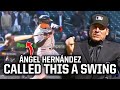 Angel Hernandez called this a swing, a breakdown