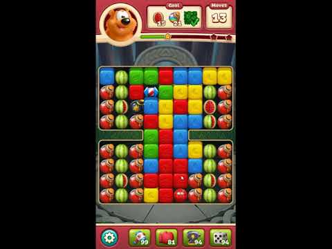 Toon Blast Level 3554 - NO BOOSTERS 🐻🐺🐱 | SKILLGAMING ✔️