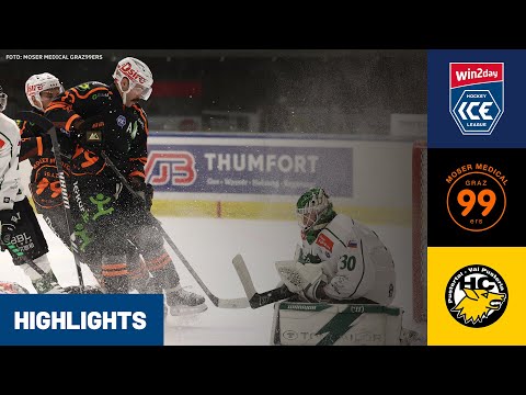 Moser Medical Graz99ers vs. HC Falkensteiner Pustertal Wolves - Game Highlights