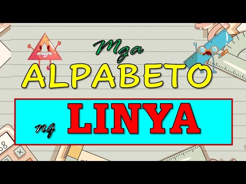 MGA ALPABETO NG LINYA