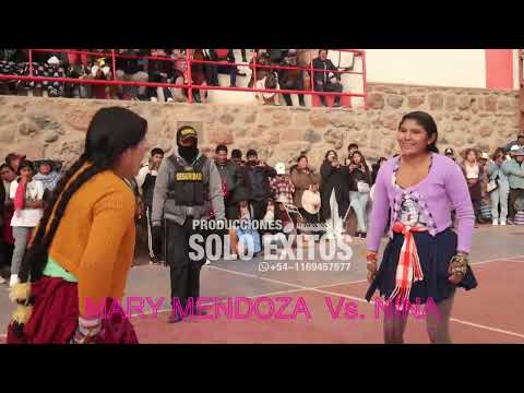 GRAN PELEA DE MARI MENDOZA EN PORCO POTOSI