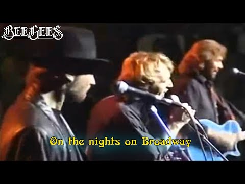 Bee Gees - Nights On Broadway (with lyrics)