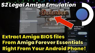 Steam Deck: Legal Amiga Emulation for $2 Using Your Android Phone!
