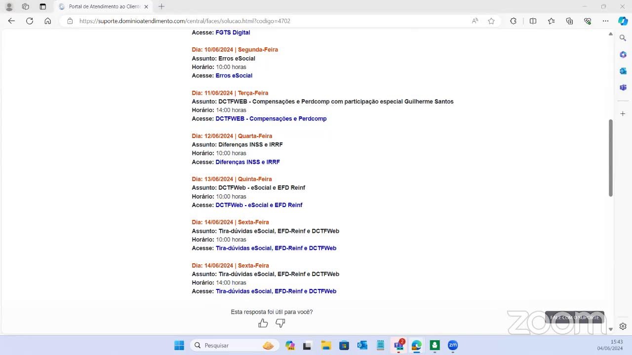 Lançamentos, Conferência Folha de Pagamento e Fechamento eSocial