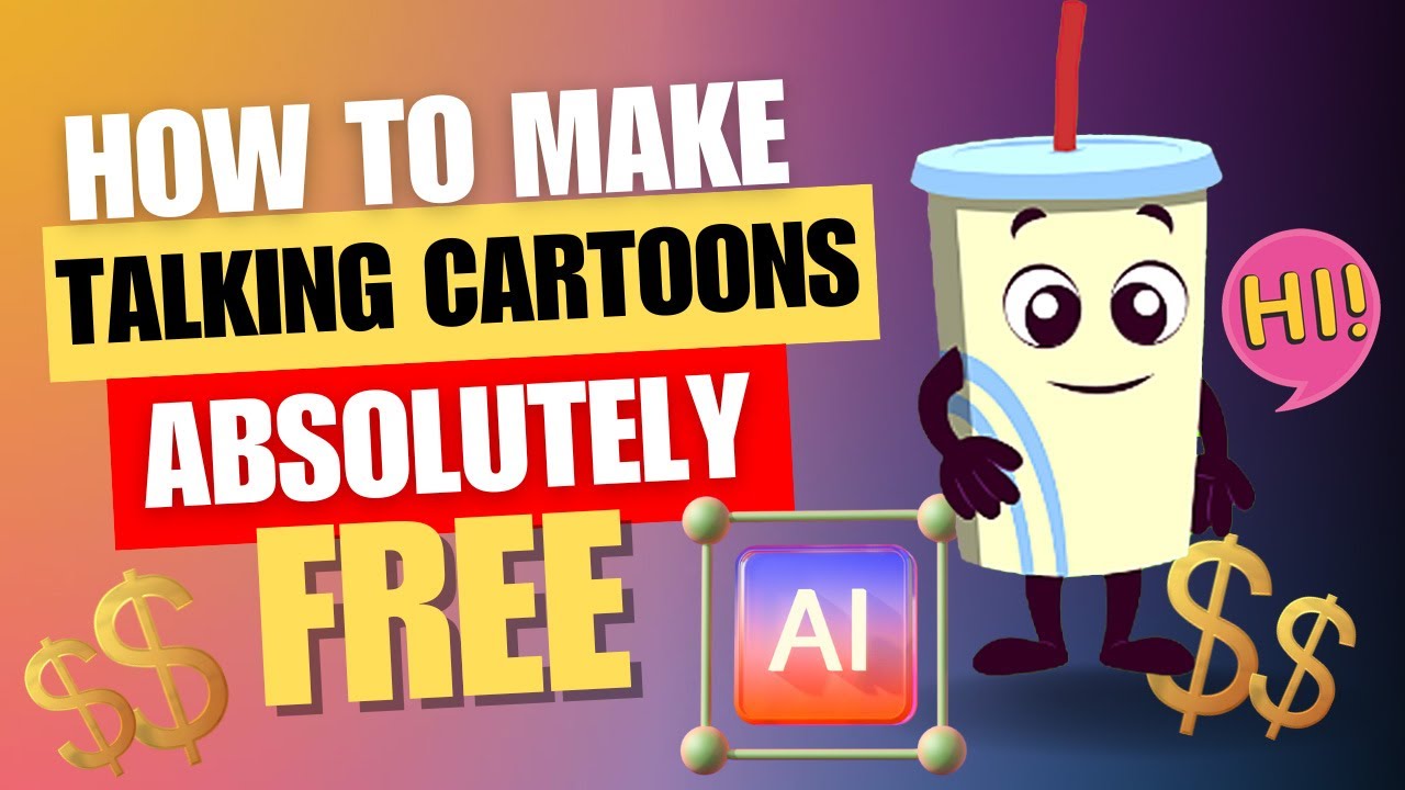 How To Make Talking Cartoons Absolutely FREE using AI