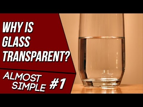 ほぼシンプルその1：なぜガラスは透明なのか？ (Almost Simple #1: Why is glass transparent?)