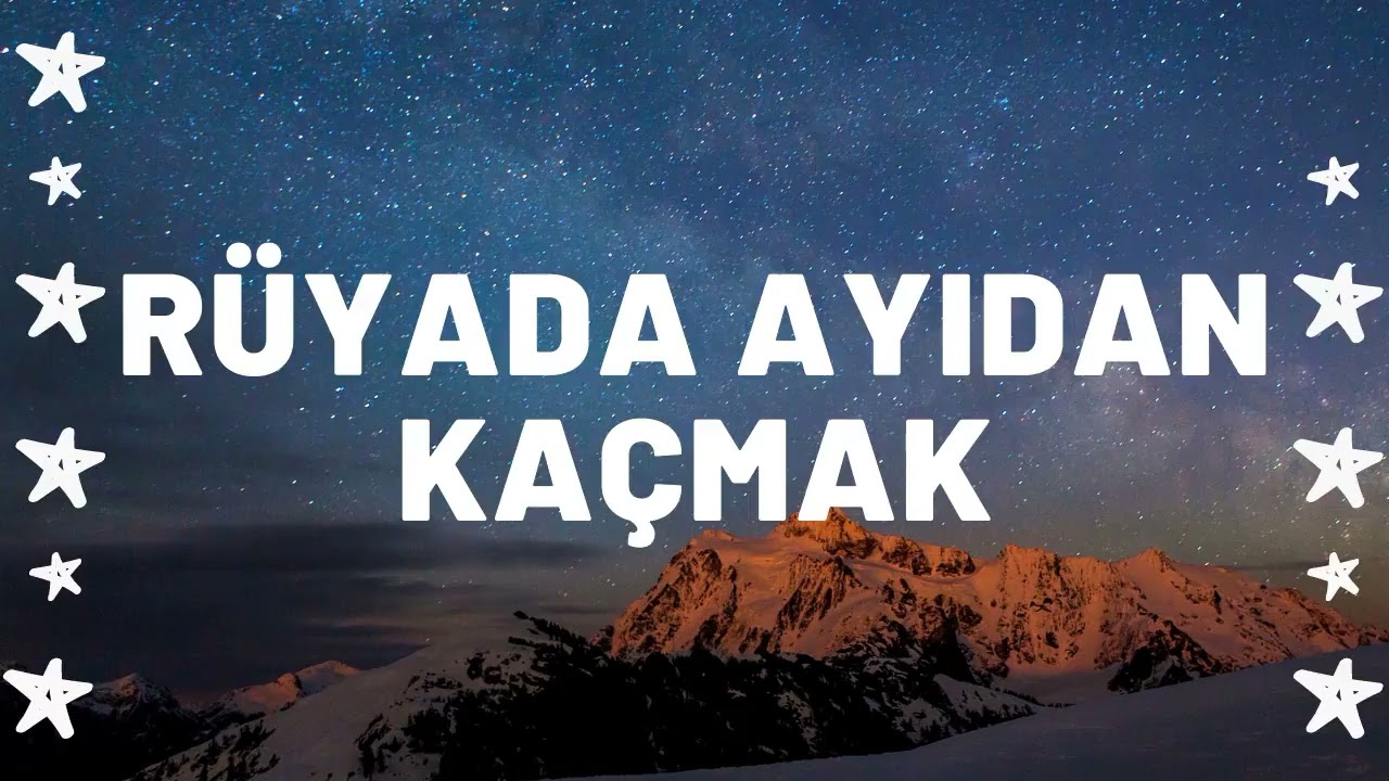 Rüyada Ayıdan Kaçmak Ne Anlama Gelir I Tüm Detaylar