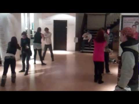 Grassroots Cardiff-Hijinx Academy Dance Flashmob Collaboration (Chapter Arts Centre-18/12/12)