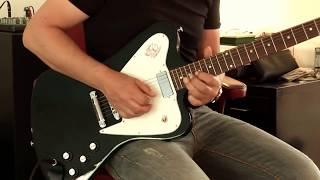 Video thumbnail for 2015 Gibson Firebird non reversed, black (traditional specs, limited edition for Japan) by GregsGuitars