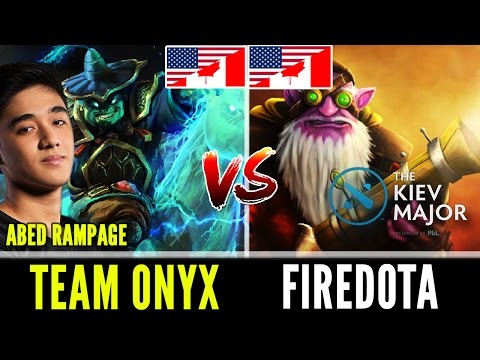Abed Team Onyx Vs Firedota [Kiev Major - NA Qualifiers] Dota 2 BO1