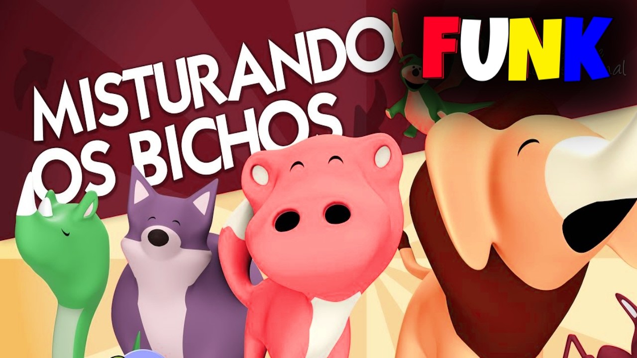 Bento e Totó - Misturando os Bichos (FUNK REMIX) (Desenho Infantil) | Prod. Benny Veeg