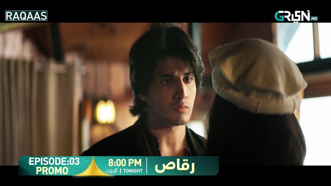Raqaas Episode 03 Promo | Tonight At 8:00 PM | Danyal Zafar - Komal Meer | Only on Green TV