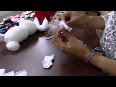 Mulher.com 04/04/2014 - Coelho de meias por Sheila Abreu Parte 02