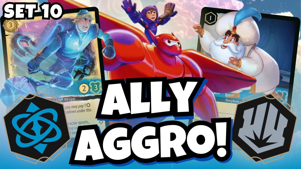 Lorcana Set 10 Deck - Ally Aggro!