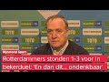 Feyenoord-trainer Advocaat na bekernederlaag in Heerenveen: 'We verliezen van onszelf'