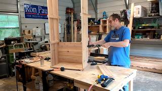 Vertical Build of a Six by Two Foot Planter Box