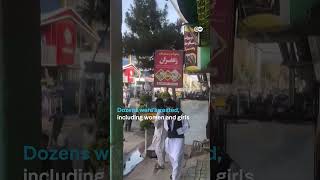 Taliban security forces crack down on women's rights protest in Afghanistan