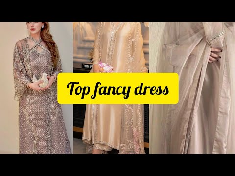 New Trendy Fancy dress design || Party Wear ladies Outfits