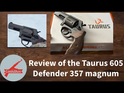 Taurus Model 605 .357 Magnum Revolver! Unboxing, Range Review \u0026 First Shots!