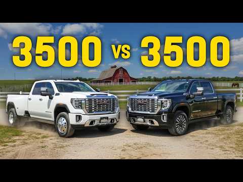 The DIFFERENCES between a Dually 3500 and Single Wheel 3500
