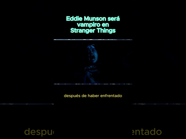 Vídeo relacionado con Cosas más extrañas en Memoria de Eddie Munson Hellfire Club Camiseta