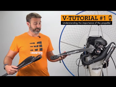 PARAJET EXPLAINS 01 - VITTORAZI MOTORS MOSTER 185 - PROPELLER - PARAMOTOR ENGINE MAINTENANCE