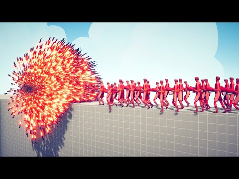 CAN 100x BOXERS CROSS THE BRIDGE - Totally Accurate Battle Simulator