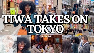 TIWA TAKES ON TOKYO | A FULL DAY IN THE LIFE IN TOKYO | SHIBUYA | SHOPPING 🛍️ | Black in Japan