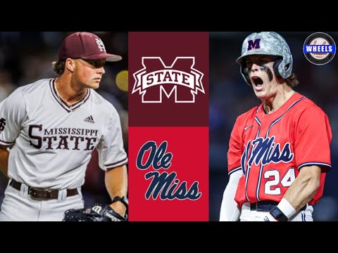 #22 Mississippi State vs Ole Miss Highlights (INCREDIBLE!) | 2024 College Baseball Highlights