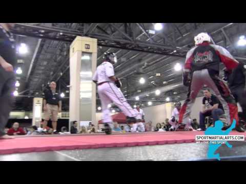 Andres Christopher v Julio Lugo - Team Sparring Rd 2 - Amerikick Internationals 2016