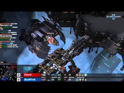 [Hui] 講解 PartinG vs Showtime [PvP] - LB R 4 - ROCCAT Legacy of the Void Championship