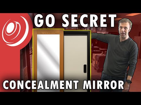 Go Secret Storage Concealment Mirror, Hidden In Plain Sight